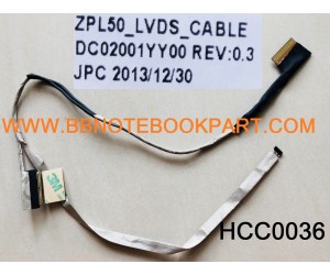 HP Compaq LCD Cable สายแพรจอ PROBOOK 450 G2 ZPL50  (40 Pin)   DC02001YY00  